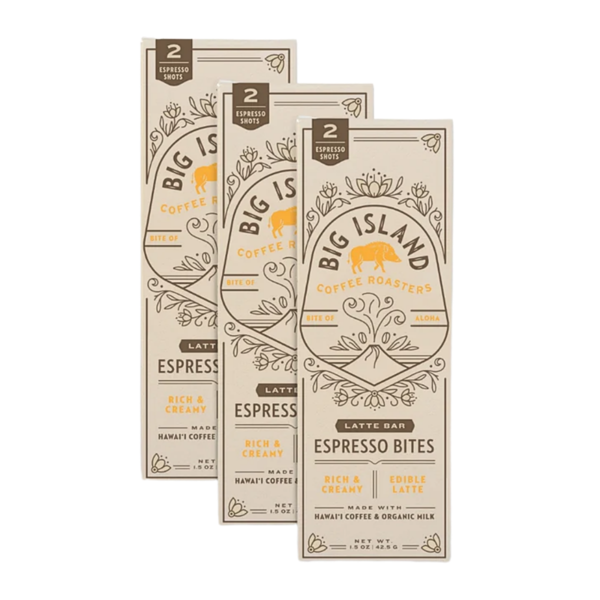 Big Island Coffee Roasters Espresso Bites LATTE BITES | Espresso Bites