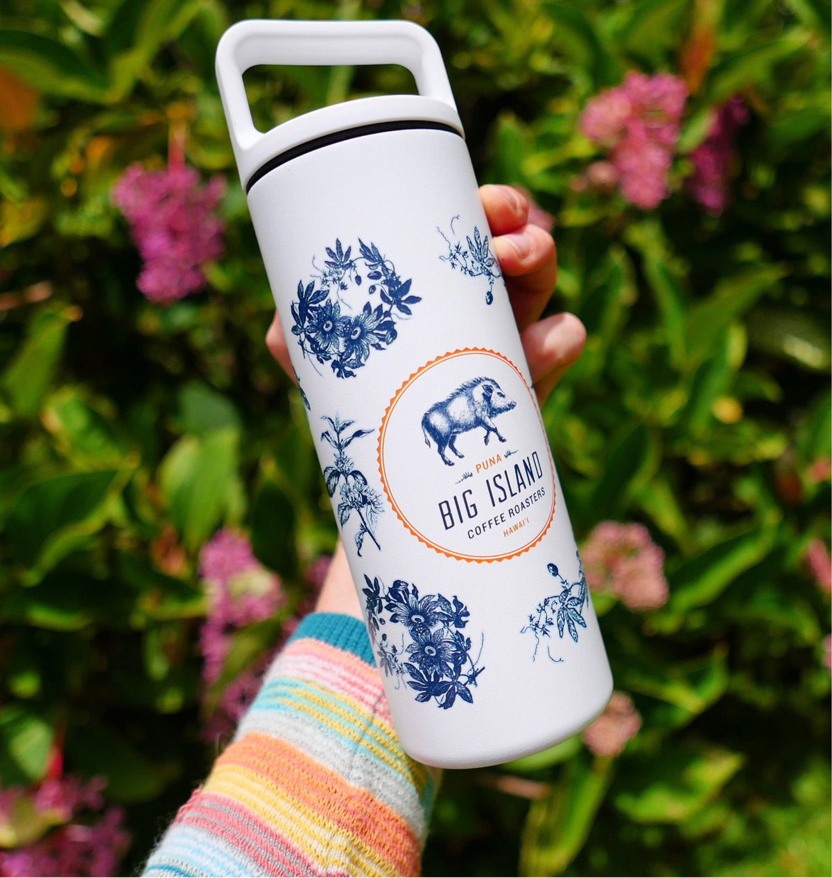 Big Island Coffee Roasters Swag Big Island Coffee Traveler - 16 oz Big Island Coffee Travel Bottle | Miir 16oz Bottle | New Collection
